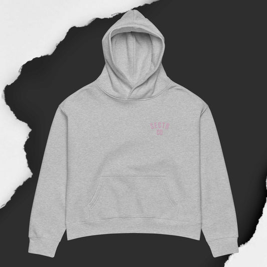 SECTR Pink Detail Relaxed Hoodie