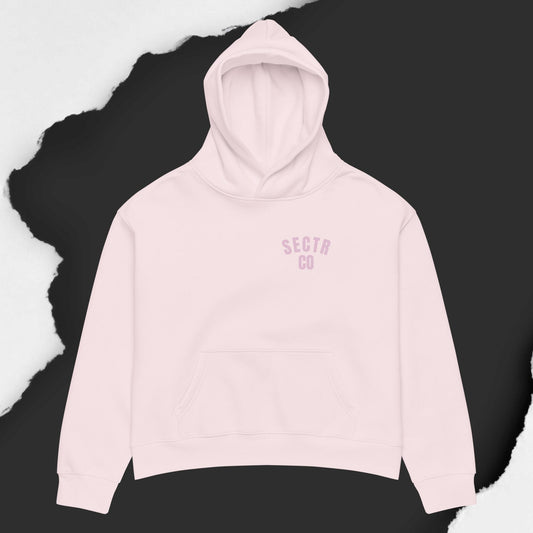 SECTR Pink Relaxed Hoodie